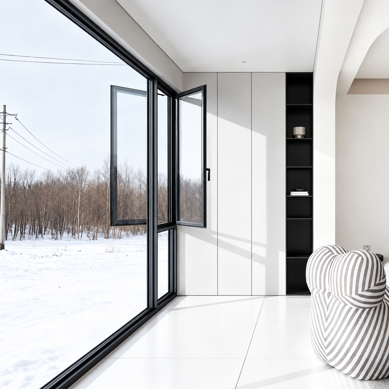 JA 102 Awning Window aluminum window system