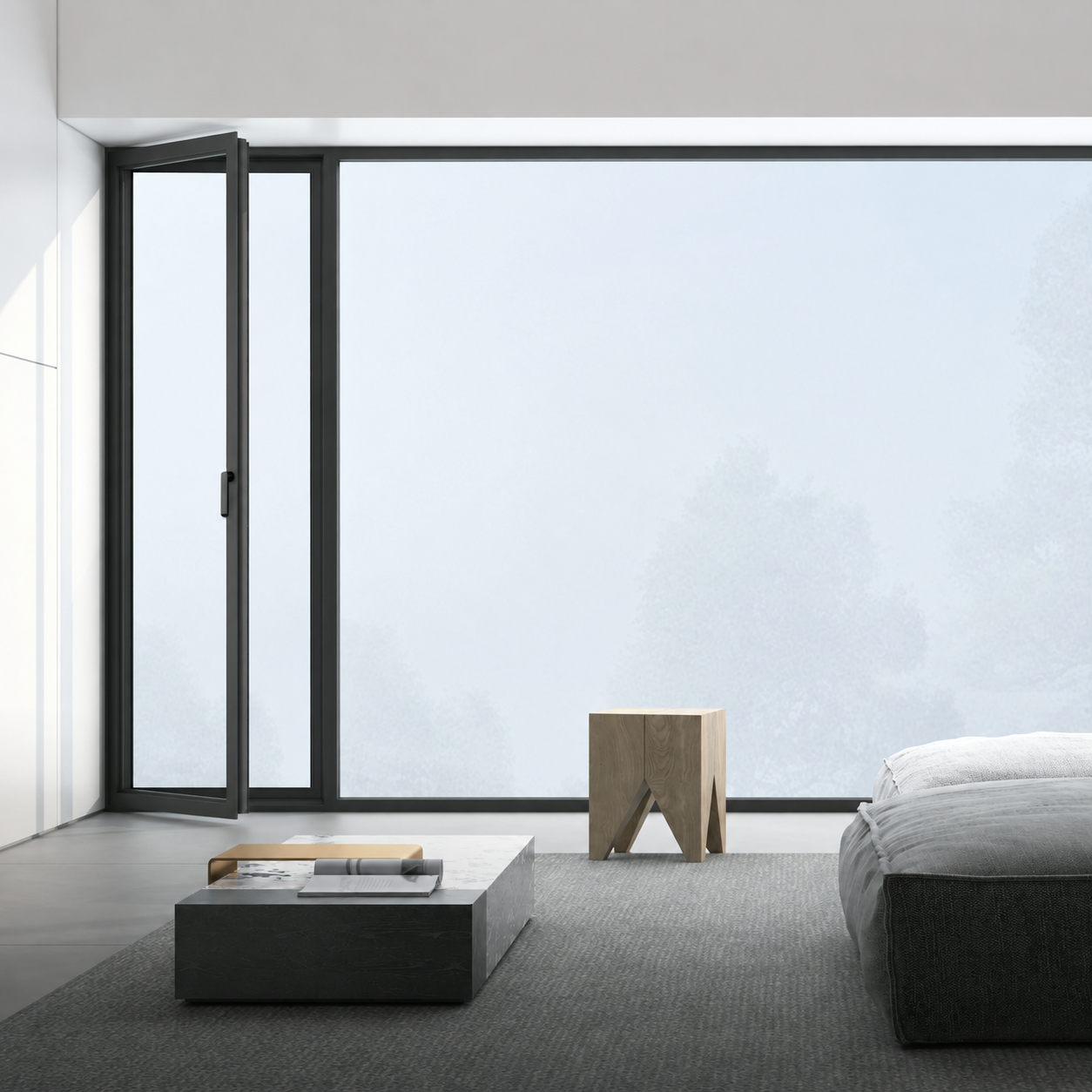 JN 60 Inward-Opening Window aluminum window system